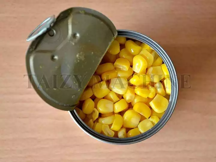 canned sweet corn