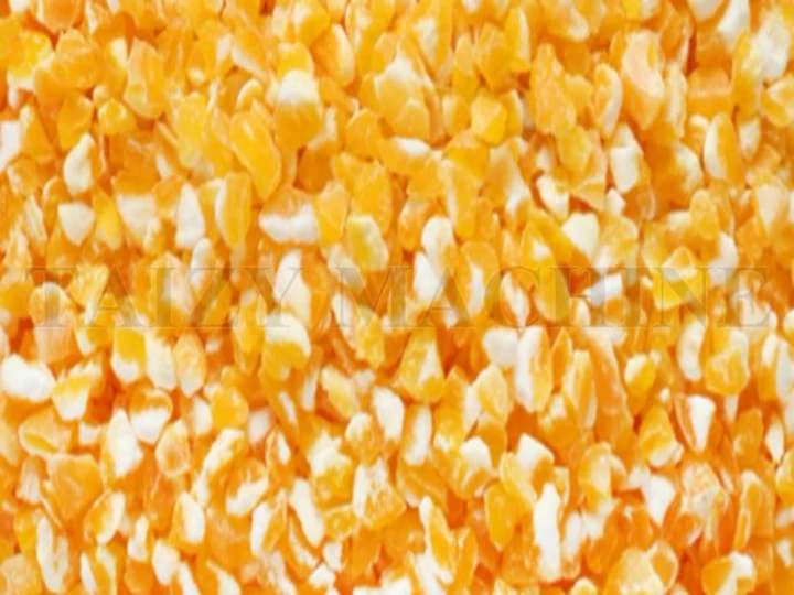 coarse corn grits